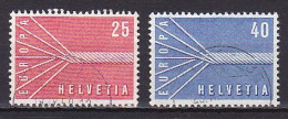Switzerland, 1957, Europa CEPT, Set, USED - Usati