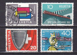 Switzerland, 1957, Publicity Issue, Set, USED - Used Stamps