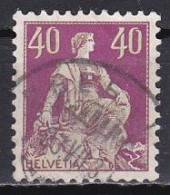 Switzerland, 1908, Helvetia With Sword/Signature CL, 40c, USED - Used Stamps