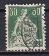 Switzerland, 1908, Helvetia With Sword, 50c, USED - Usados