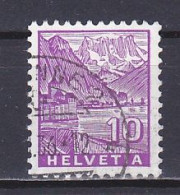 Switzerland, 1934, Landscapes/Chillon Castle, 10c, USED - Used Stamps