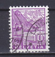 Switzerland, 1934, Landscapes/Chillon Castle, 10c, USED - Used Stamps
