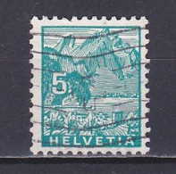 Switzerland, 1934, Landscapes/Pilatus Mountain, 5c, USED - Gebraucht