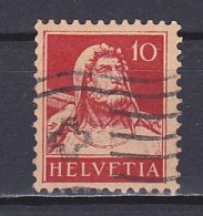 Switzerland, 1914, William Tell, 10c/'H' Horizontal Bar Two-Thirds Height, USED - Used Stamps