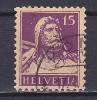 Switzerland, 1918, William Tell, 15c/Dark Violet, USED - Gebruikt