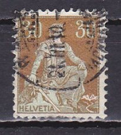 Switzerland, 1908, Helvetia With Sword, 30c, USED - Gebruikt