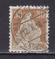 Switzerland, 1908, Helvetia With Sword, 30c, USED - Used Stamps