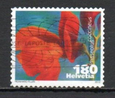 Switzerland, 2012, Vegetable Flowers/Runner Bean, 180c, USED - Used Stamps