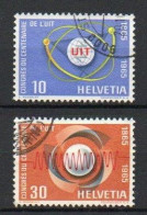 Switzerland, 1965, ITU Cong, Set, USED - Oblitérés