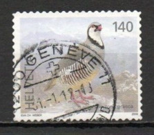 Switzerland, 2009, Birds/Rock Partridge, 140c, USED - Gebruikt