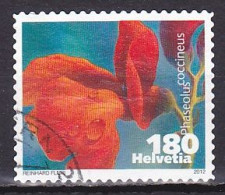 Switzerland, 2012, Vegetable Flowers/Runner Bean, 180c, USED - Used Stamps