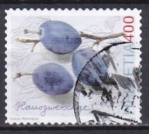 Switzerland, 2006, ProSpecieRara/Hauszwetschge Plums, 400c, USED - Usados