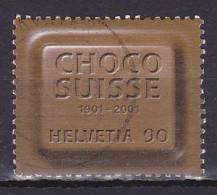 Switzerland, 2001, Chocosuisse Centenary, 90c, USED - Gebruikt