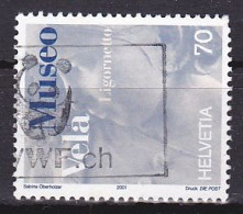 Switzerland, 2001, Vela Museum, 70c, USED - Usados