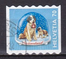 Switzerland, 2001, Snow Globe, 70c, USED - Used Stamps