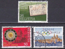 Switzerland, 1984, Publicity Issue, Set, USED - Gebruikt