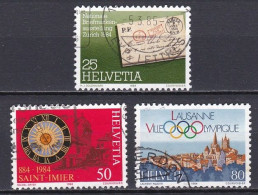 Switzerland, 1984, Publicity Issue, Set, USED - Oblitérés