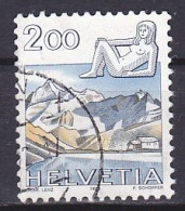 Switzerland, 1983, Zodiac & Landscape/Virgo & Schwarzsee, 2.00Fr, USED - Usati