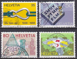 Switzerland, 1988, Publicity Issue, Set, USED - Oblitérés