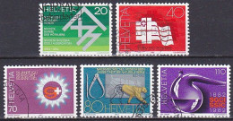 Switzerland, 1982, Publicity Issue, Set, USED - Oblitérés