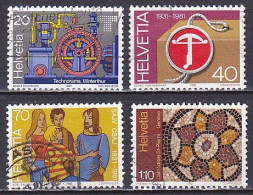 Switzerland, 1981, Publicity Issue, Set, USED - Used Stamps