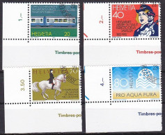 Switzerland, 1982, Publicity Issue, Set, CTO - Used Stamps