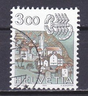 Switzerland, 1985, Zodiac & Landscape/Scorpio & Corippo, 3.00Fr, USED - Oblitérés