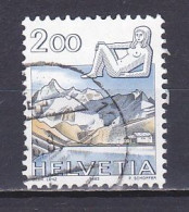 Switzerland, 1983, Zodiac & Landscape/Virgo & Schwarzsee, 2.00Fr, USED - Gebraucht