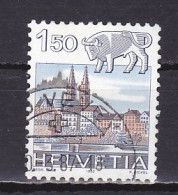 Switzerland, 1982, Zodiac & Landscape/Taurus & Basel, 1.50Fr, USED - Used Stamps