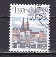 Switzerland, 1982, Zodiac & Landscape/Taurus & Basel, 1.50Fr, USED - Oblitérés