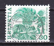 Switzerland, 1982, Folk Customs/Röllelibutzen Altstaetten, 30c, USED - Gebruikt