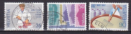 Switzerland, 1987, Stamp Day & Publicity Issue, Set, USED - Gebruikt