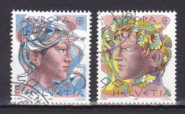 Switzerland, 1986, Europa CEPT, Set, USED - Usados