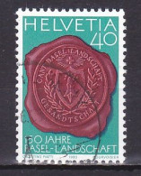 Switzerland, 1983, Basel-Land Canton 150th Anniv, 40c, USED - Used Stamps