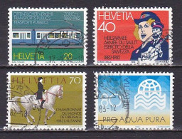 Switzerland, 1982, Publicity Issue, Set, USED - Gebruikt