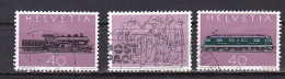 Switzerland, 1982, Gotthard Railway Centenary, Set, USED - Usados