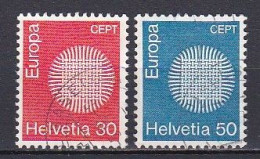 Switzerland, 1970, Europa CEPT, Set, USED - Used Stamps