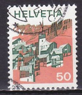 Switzerland, 1973, Landscapes/Valais, 50c, USED - Used Stamps