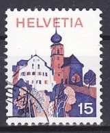 Switzerland, 1973, Landscapes/Central Switzerland, 15c, USED - Oblitérés