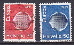 Switzerland, 1970, Europa CEPT, Set, USED - Usados