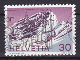 Switzerland, 1971, Swiss Alps/Les Diablerets, 30c, USED - Gebraucht