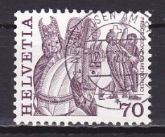 Switzerland, 1977, Folk Customs/Processione Storiche Mendrisio, 70c, USED - Usados