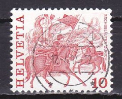 Switzerland, 1977, Folk Customs/Sechseläuten Zürich, 10c, USED - Used Stamps