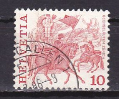 Switzerland, 1977, Folk Customs/Sechseläuten Zürich, 10c, USED - Oblitérés