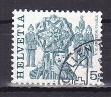 Switzerland, 1977, Folk Customs/Sternsingen Bergün, 5c, USED - Usati