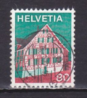 Switzerland, 1973, Landscapes/Eastern Switzerland, 80c, USED - Gebruikt