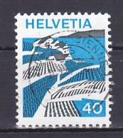 Switzerland, 1973, Landscapes/Vaud, 40c, USED - Used Stamps