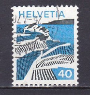 Switzerland, 1973, Landscapes/Vaud, 40c, USED - Used Stamps