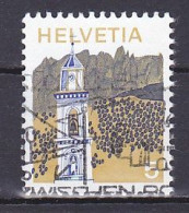 Switzerland, 1973, Landscapes/Sottoceneri, 5c, USED - Oblitérés