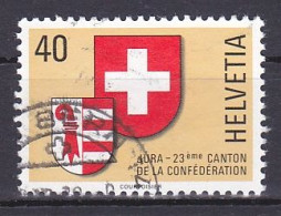 Switzerland, 1978, Jura 23rd Canton, 40c, USED - Usados